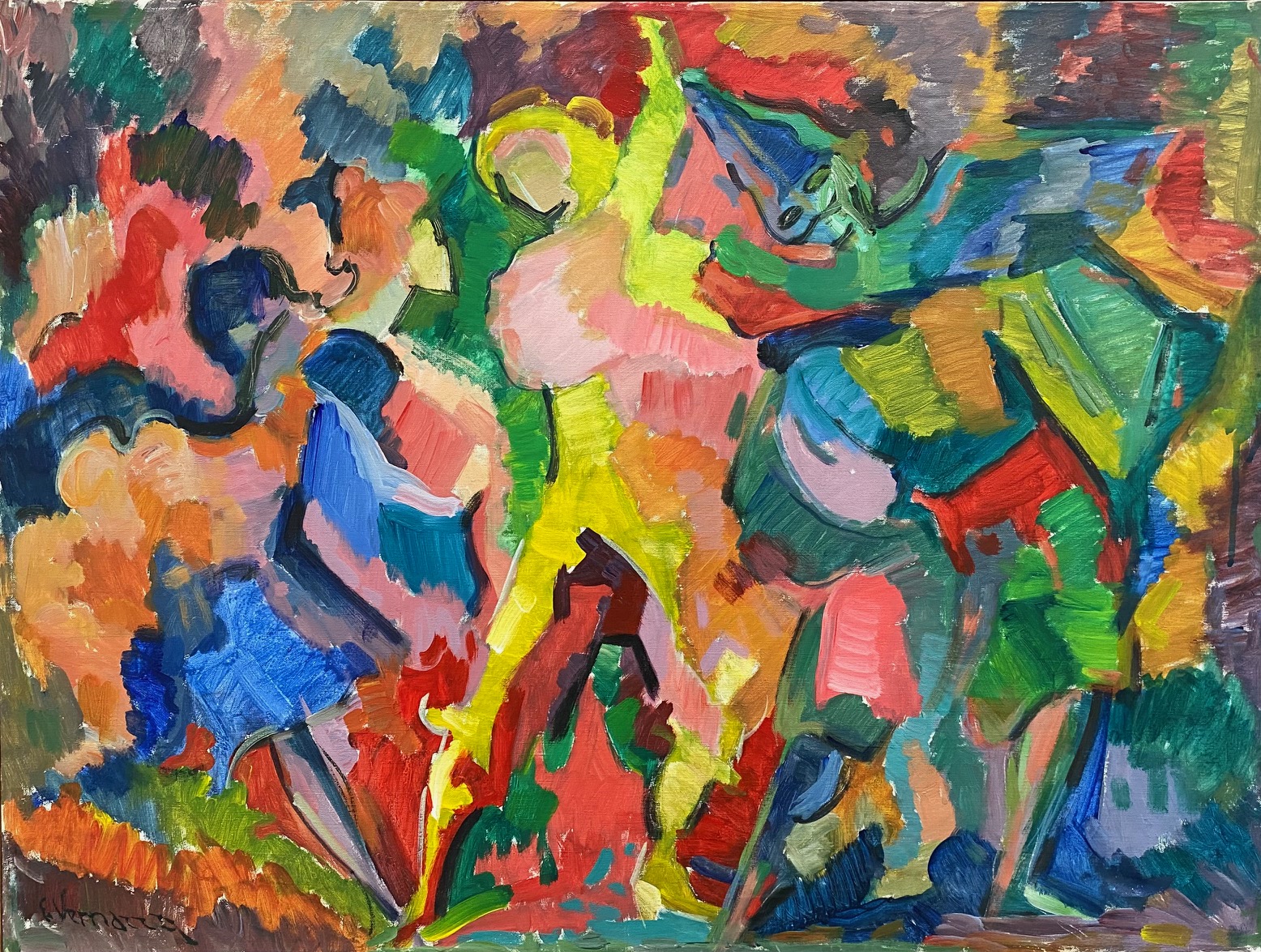 Ritmos Coloridos 60x80