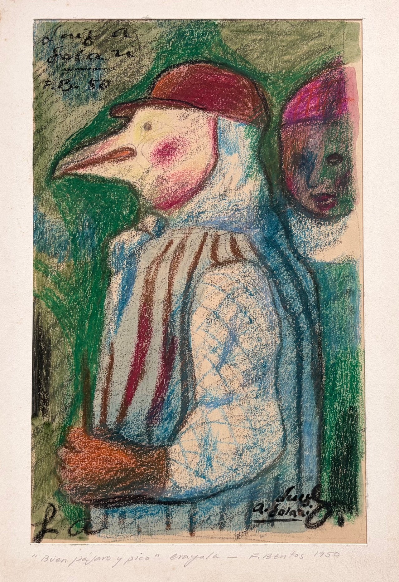 29-Buen pajaro y pico 19x29.5 cm